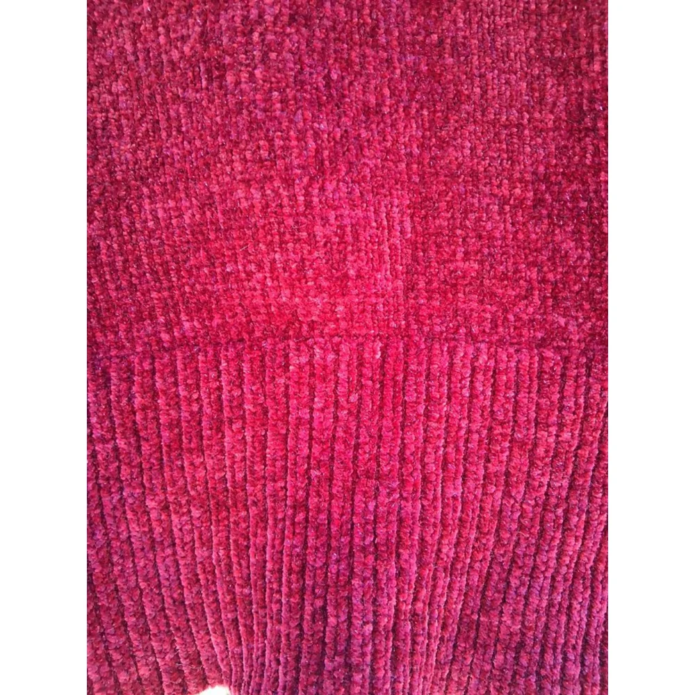 White House Black Market Burgandy Cowl Neck Chenille Sweater Size S New - Picture 6 of 12